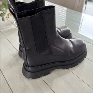 Ash Black Ankle Boots